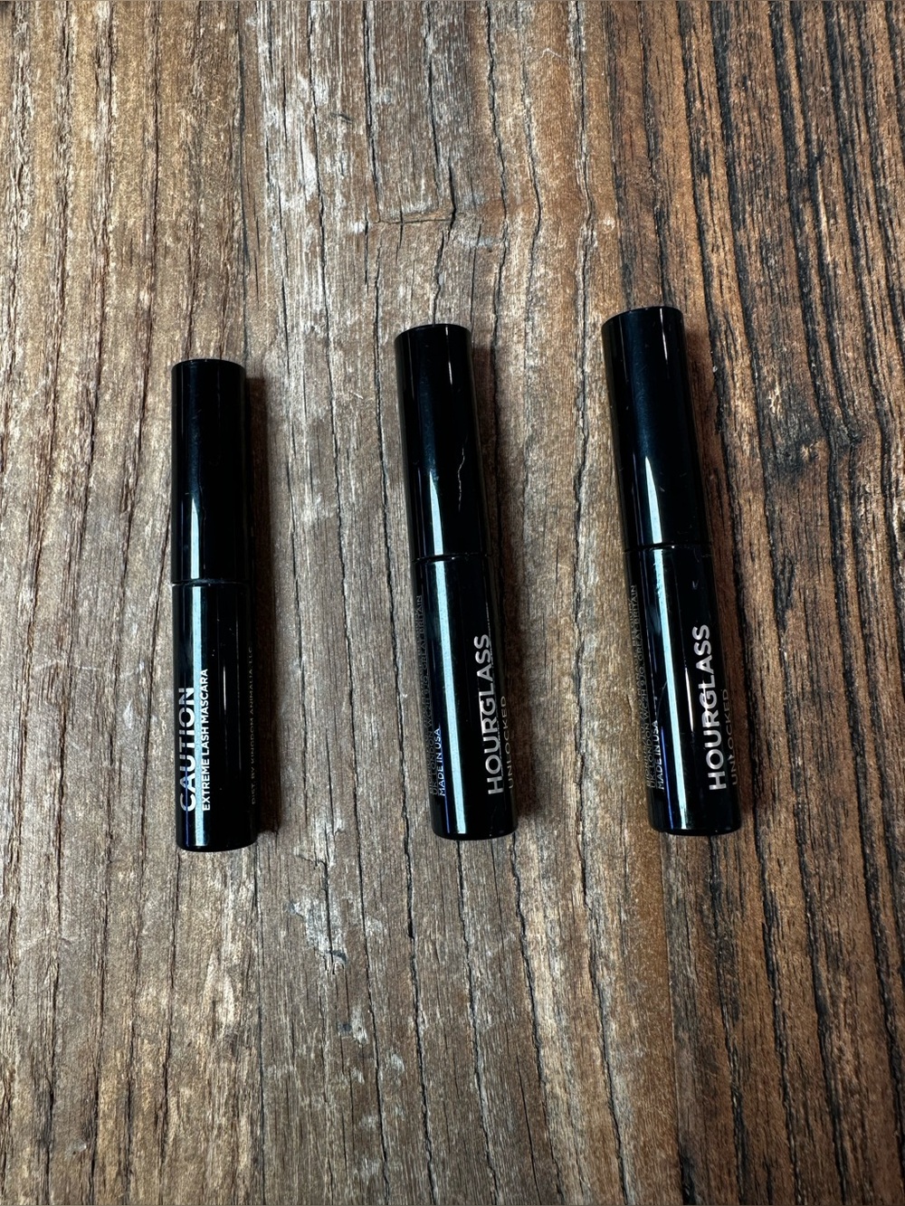 Hourglass Mini Mascara Trio — Black